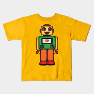 Cute Robot Kids T-Shirt